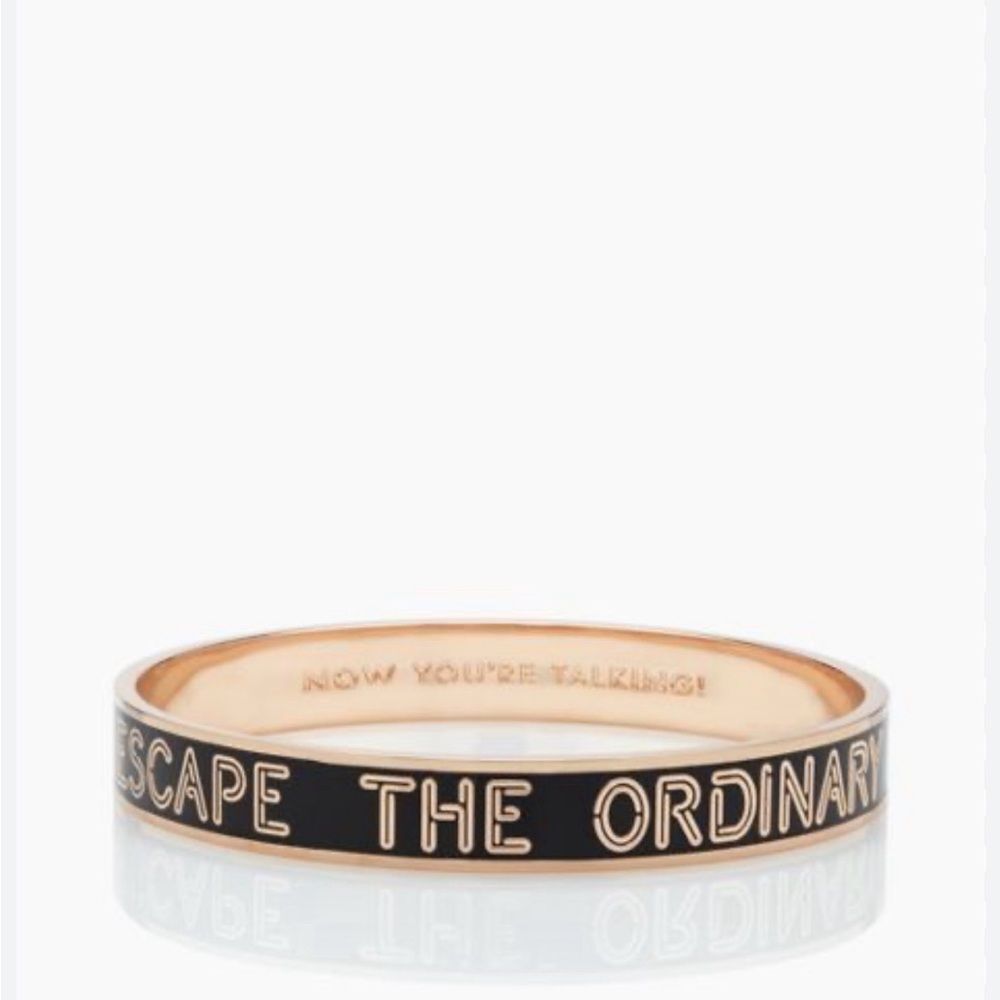 Kate Spade Escape The Ordinary Now You’re Talking Idiom Bangle Bracelet